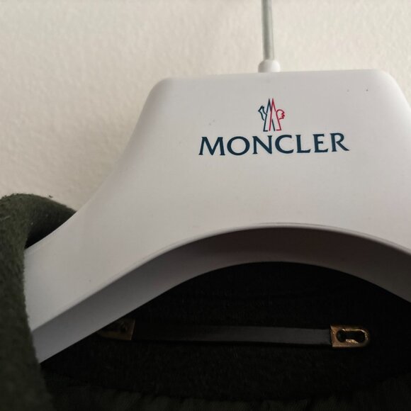 Vintage Lodenfrey Loden Green Wool Coat/Overcoat/ Car Coat - Small/ Medium - Picture 10 of 13